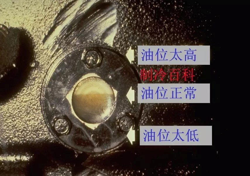 它是润滑油在油泵的驱动下