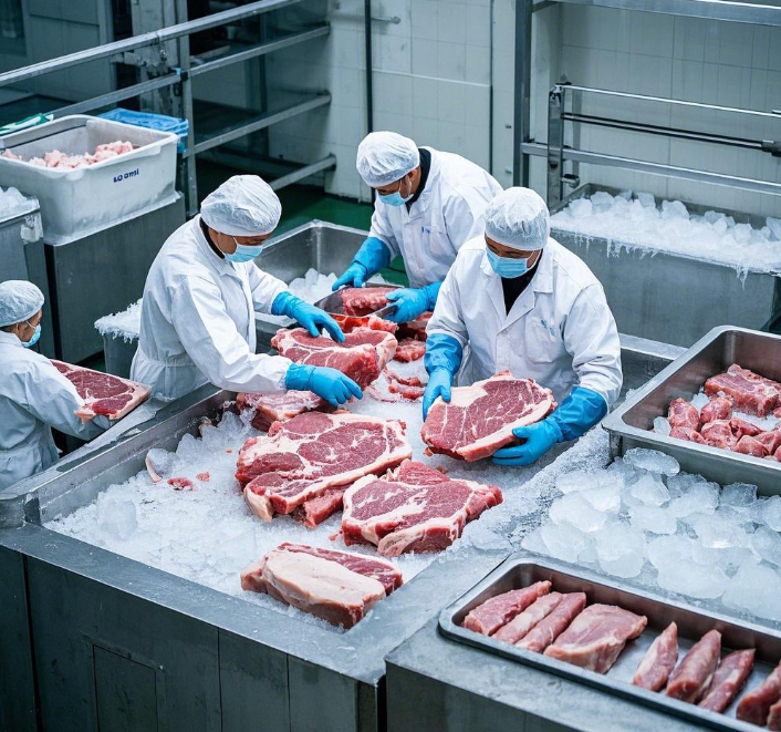 肉类加工冷冻
